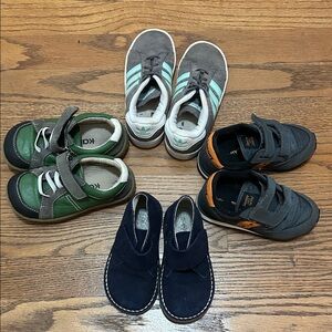 Bundle of Adidas/Saucony/See Kai Run Kids Shoes